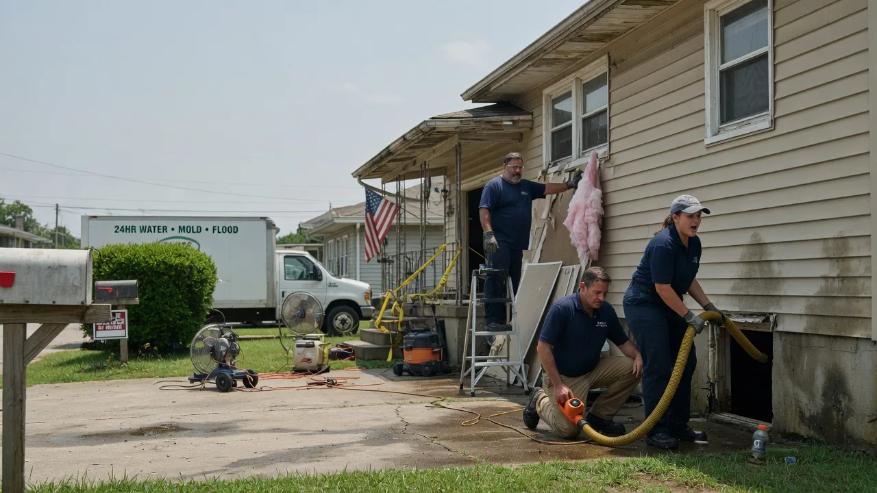 Water Damage Repair in Swedesburg, IA near me